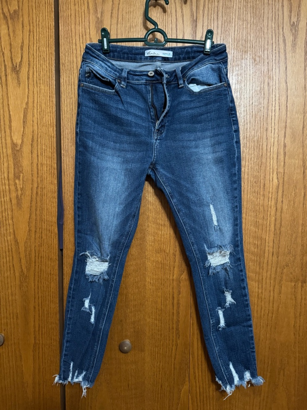 KanCan Dark Blue Ripped Skinny Jeans